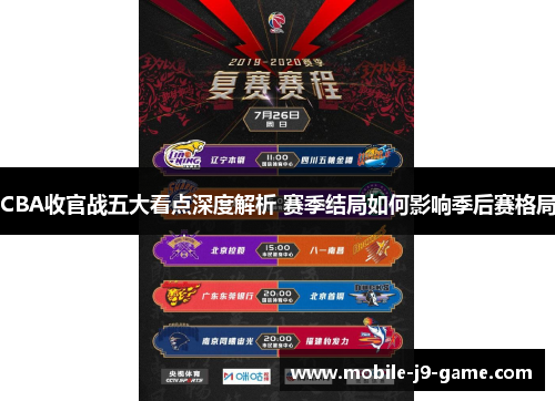 CBA收官战五大看点深度解析 赛季结局如何影响季后赛格局 CBA收官战五大看点深度解析 赛季结局如何影响季后赛格局