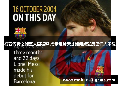 梅西传奇之路五大里程碑 揭示足球天才如何成就历史伟大荣耀 梅西传奇之路五大里程碑 揭示足球天才如何成就历史伟大荣耀